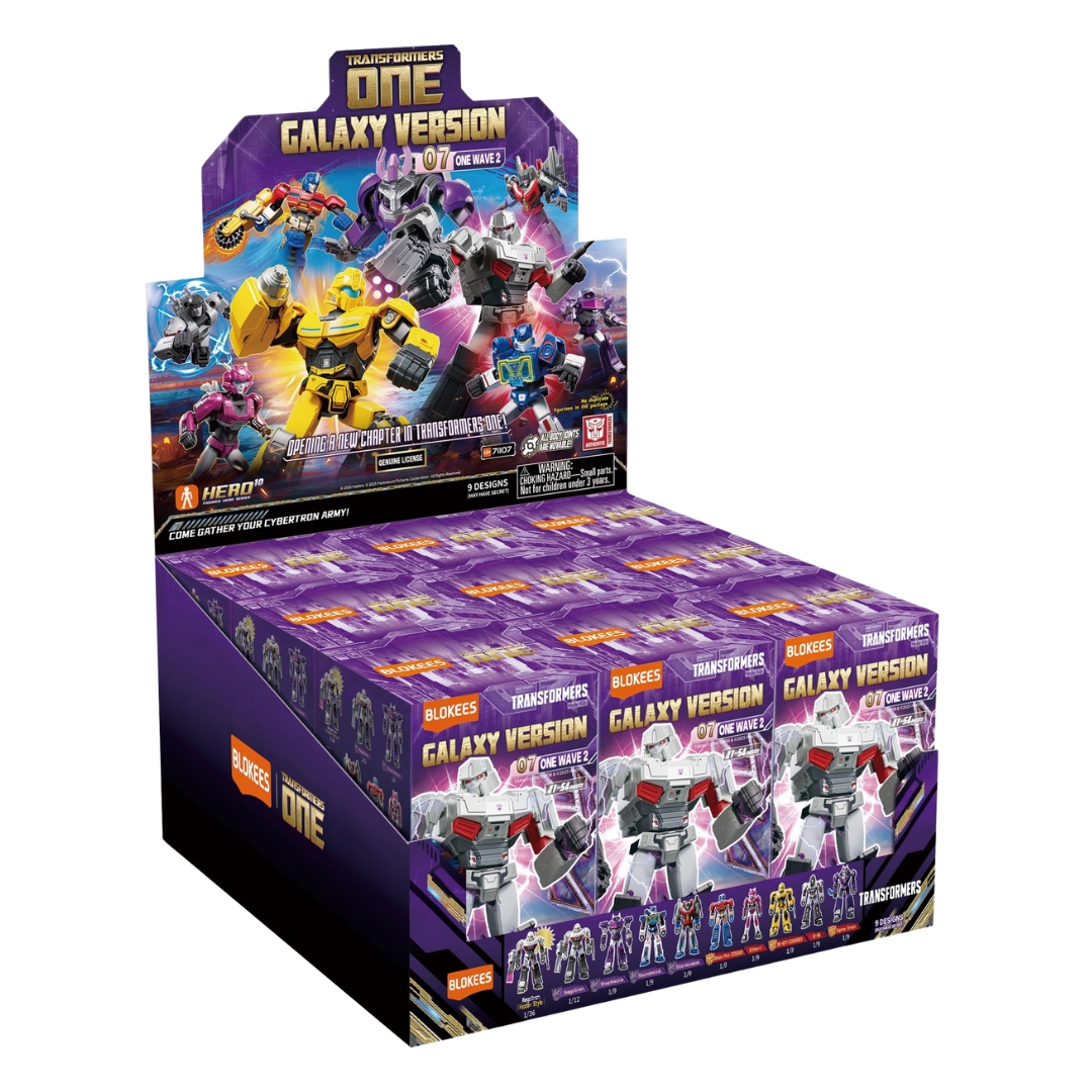 COMPLETE SET BLOKEES TRANSFORMERS GV 07 ONE WAVE 2 (71107) image