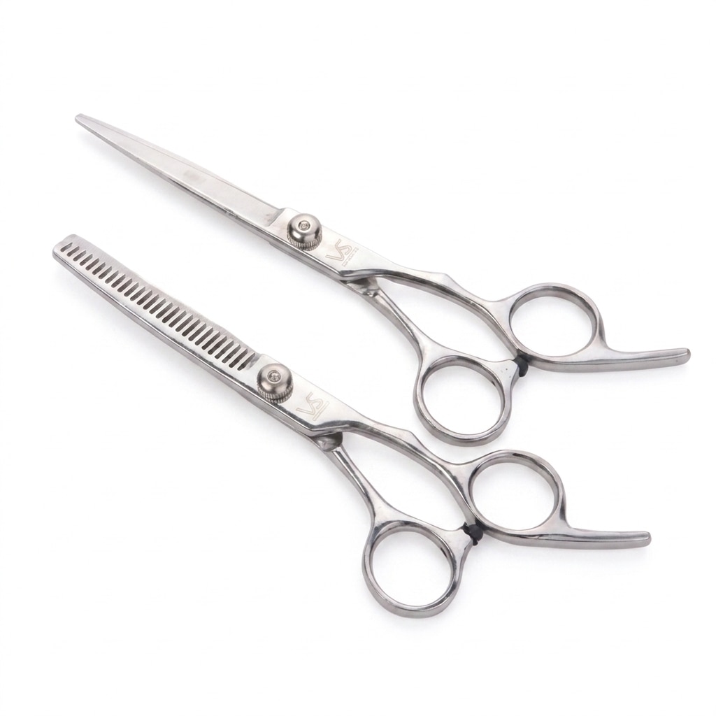 2 Stainless Steel Scissors Hair Cutting Hair Thin