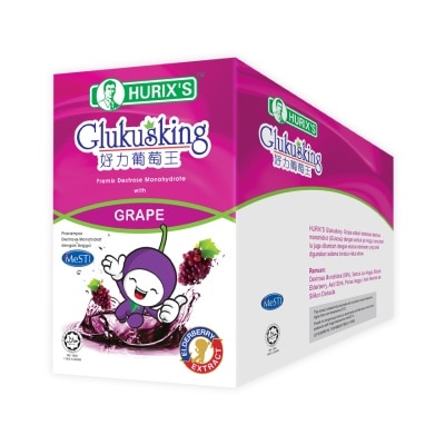 HURIX'S - HURIX'S GLUKUSKING - GRAPE 30GM X 12'S