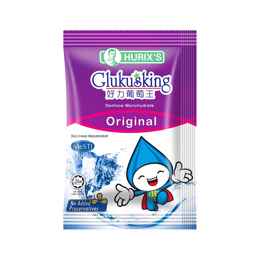 HURIX'S GLUKUSKING-ORIGINAL FLAVOUR  25GM X 6'S