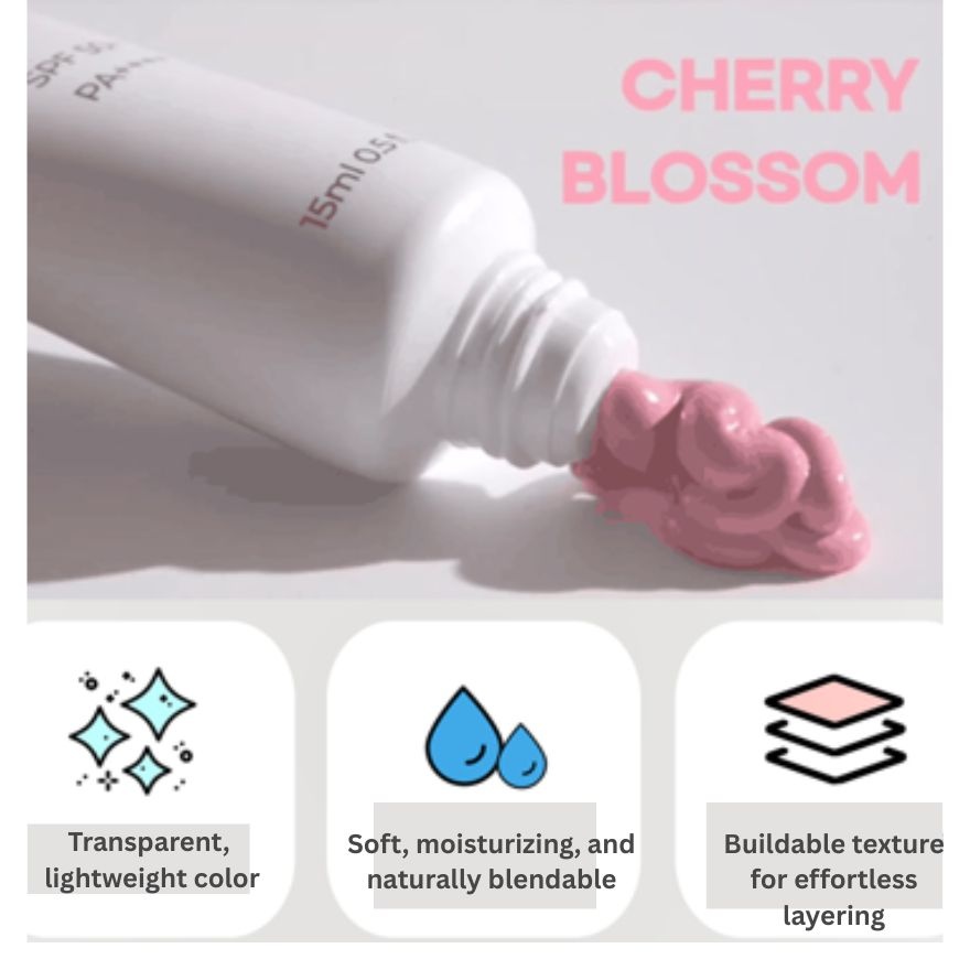 GOODINUFF Sunny Blush Cherry Blossom SPF50+ PA++++ 15ml