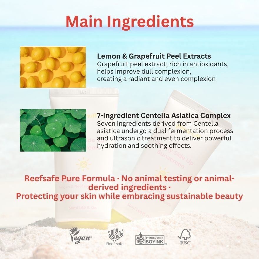 GOODINUFF SIDE UP SUNSCREEN SPF 50+ PA++++ 50ml
