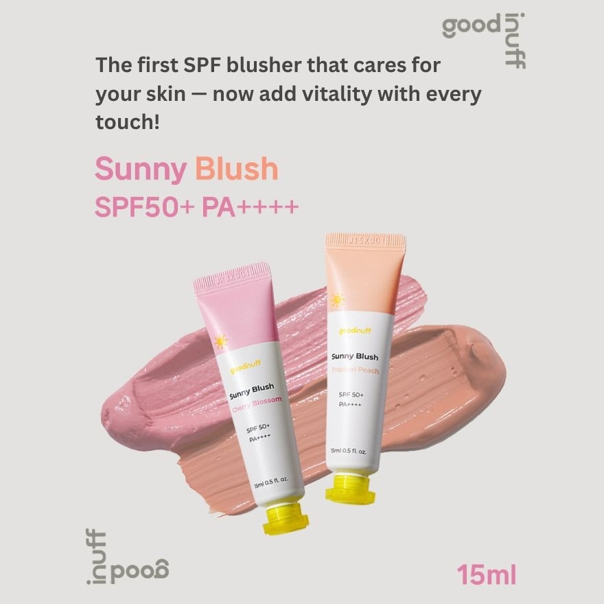 GOODINUFF Sunny Blush Cherry Blossom SPF50+ PA++++ 15ml