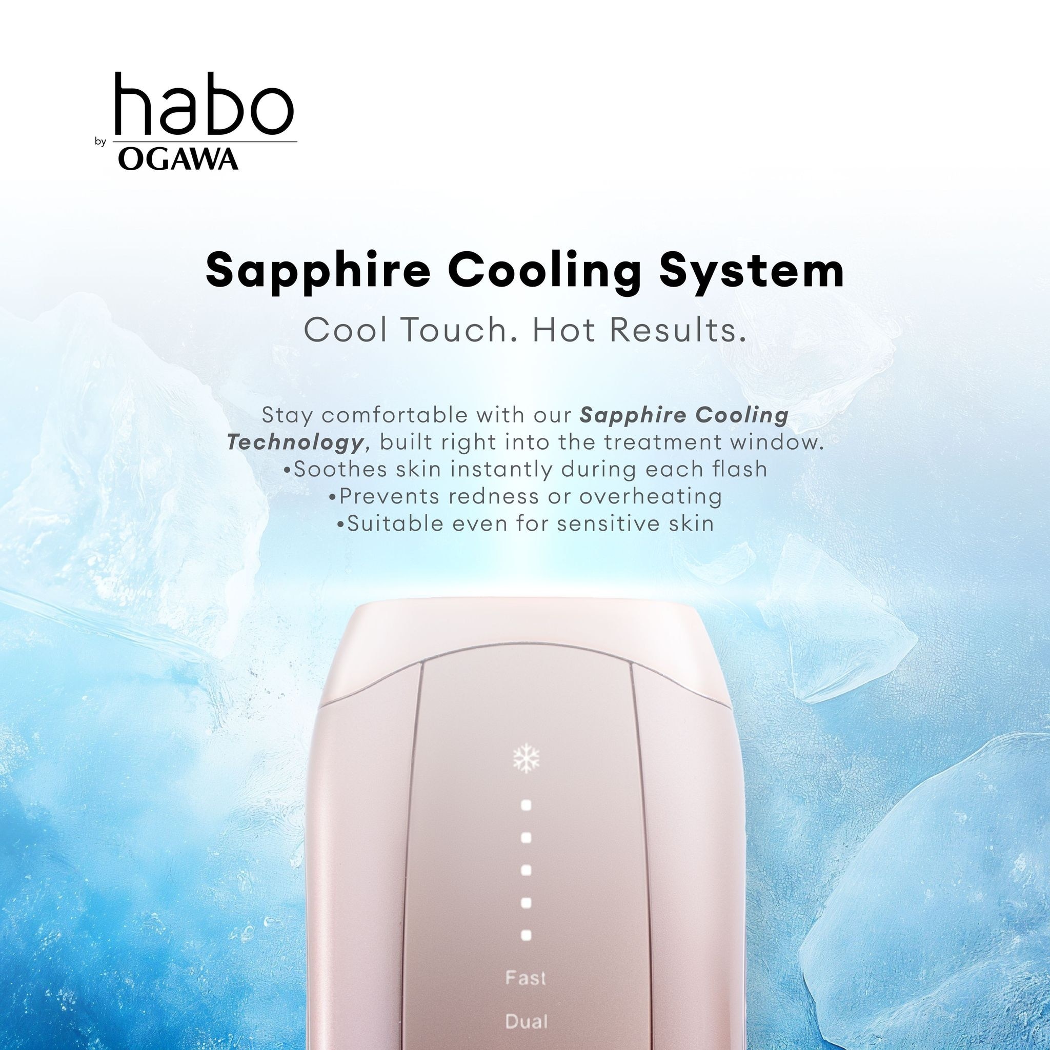 Habo by OGAWA IPL Cooling Hair Remove