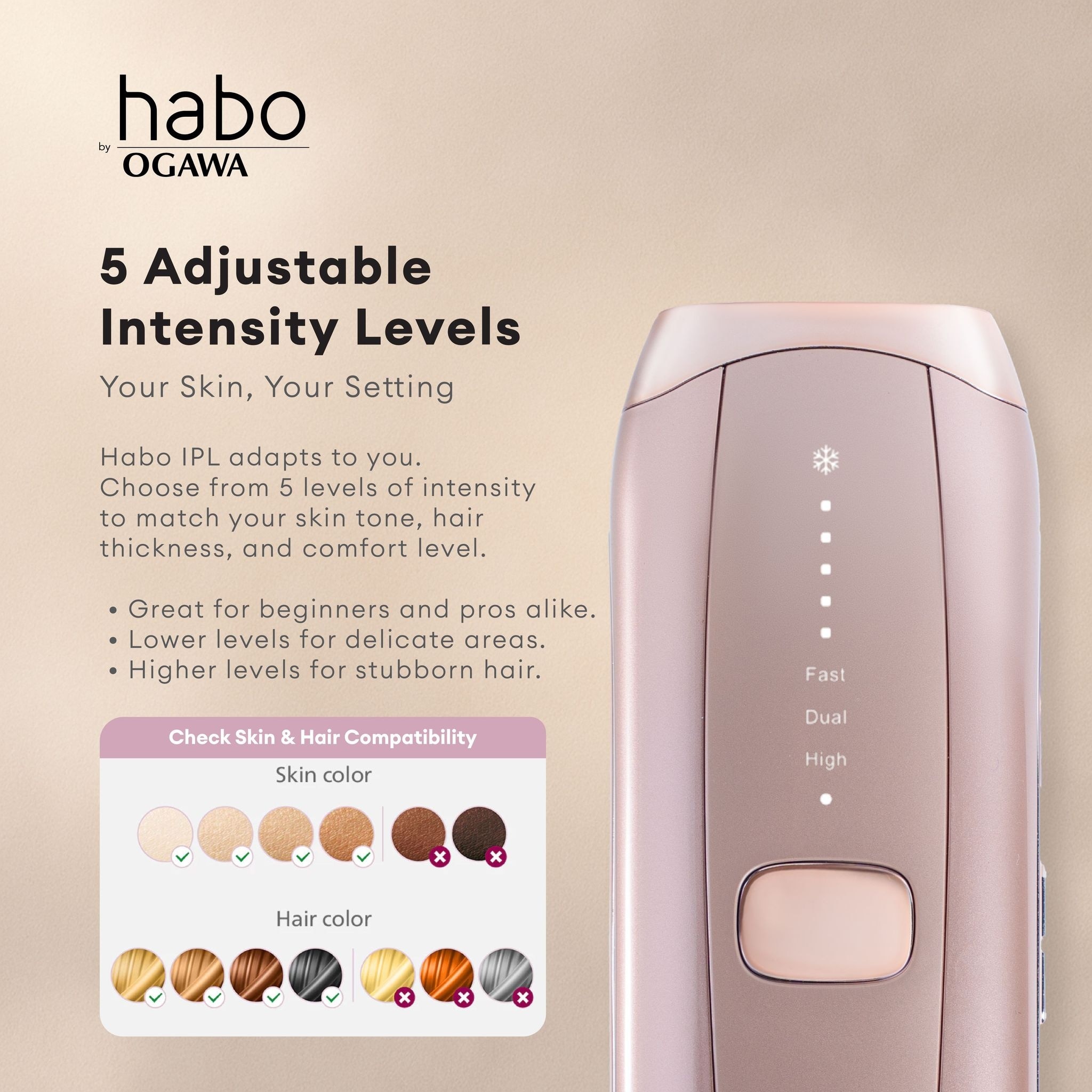Habo by OGAWA IPL Cooling Hair Remove