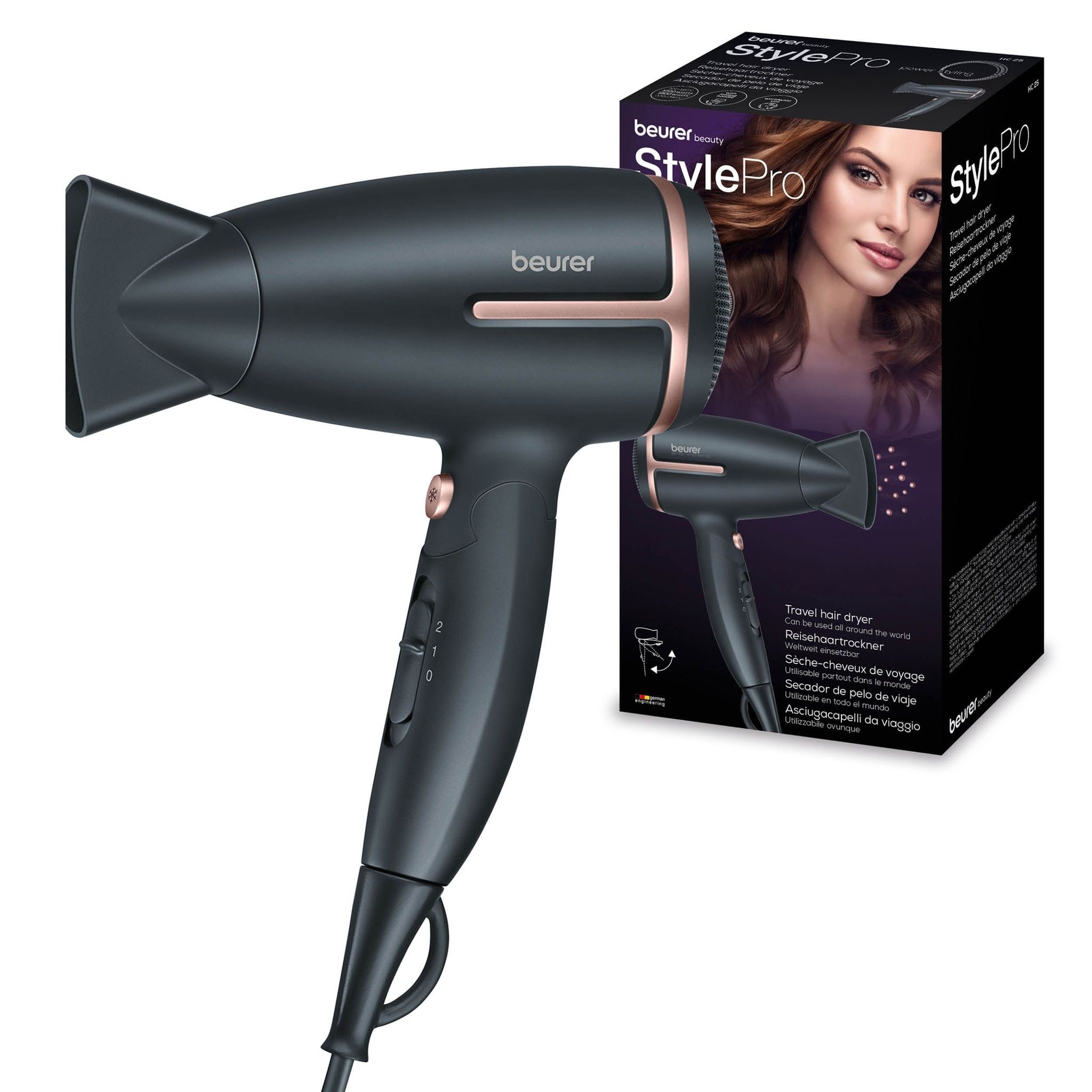 Beurer HC 25 Travel Hair Dryer