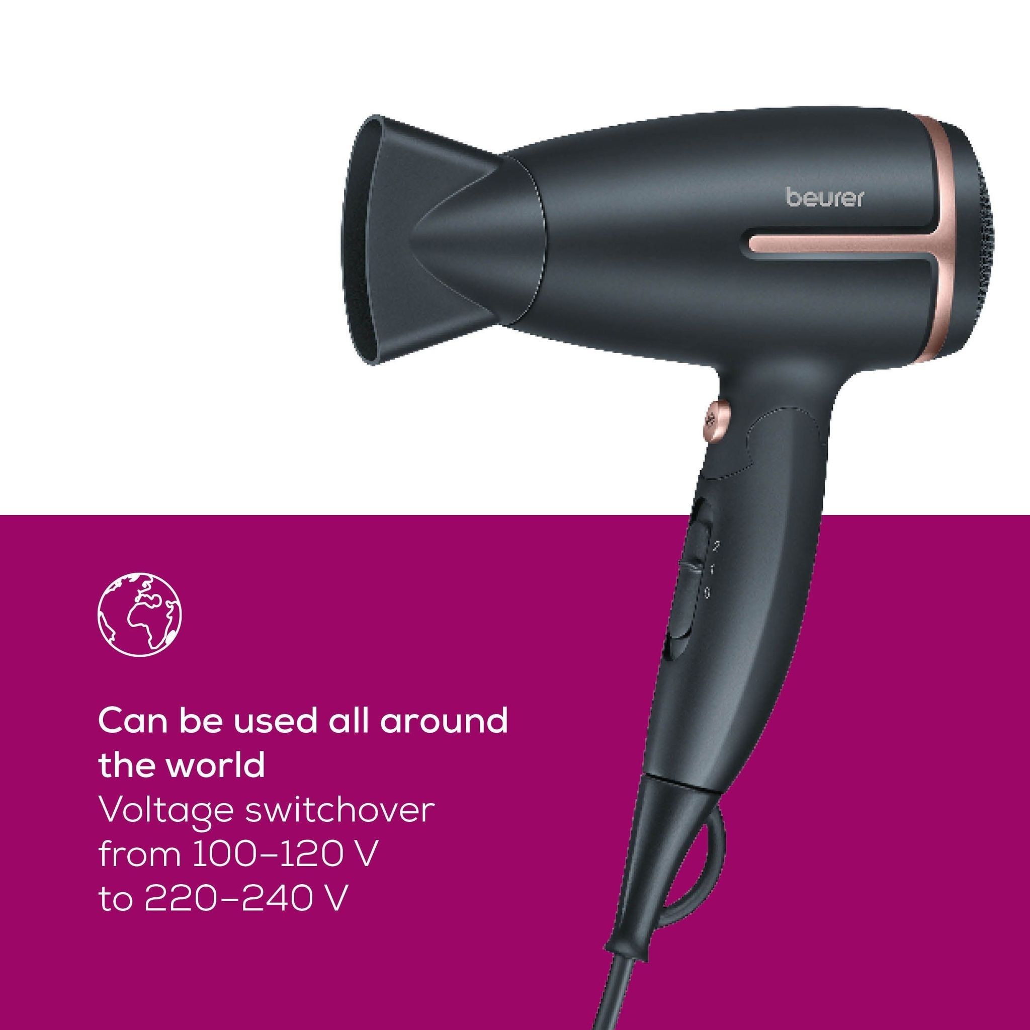 Beurer HC 25 Travel Hair Dryer