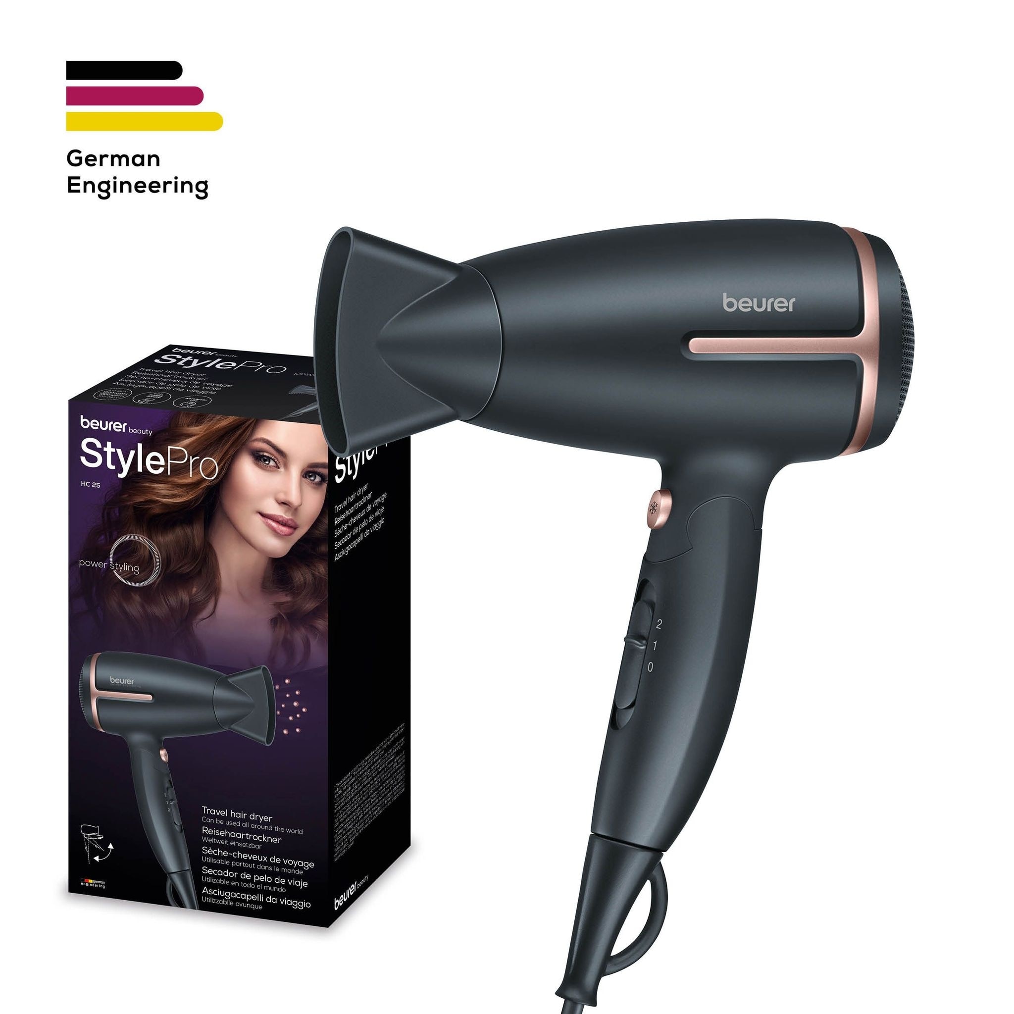 Beurer HC 25 Travel Hair Dryer