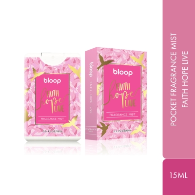 BLOOP - Pocket Fragrance Mist Faith Hope Live