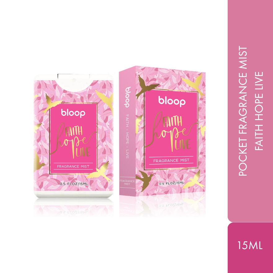 Pocket Fragrance Mist Faith Hope Live