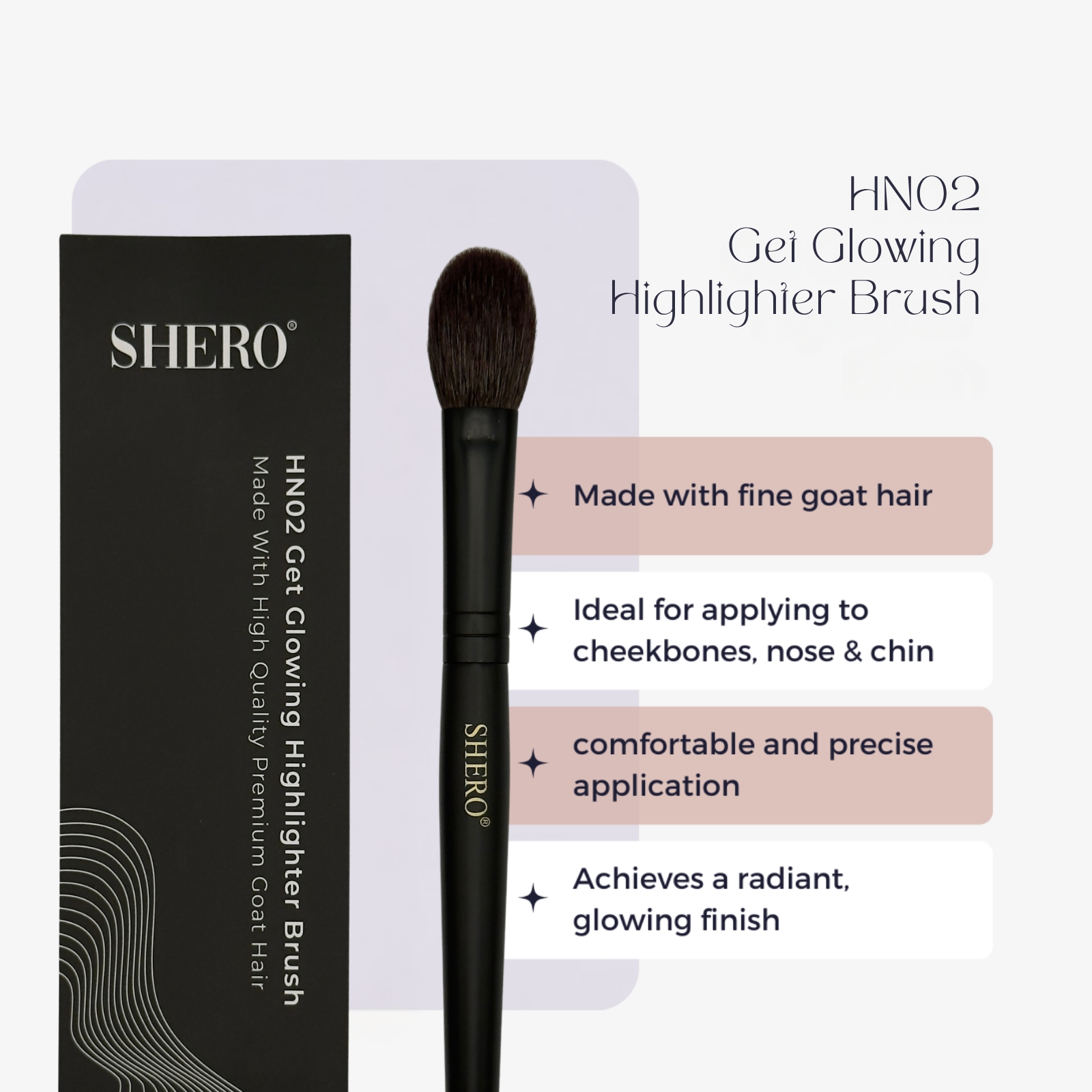 Shero Get Glowing Highlighter Brush image