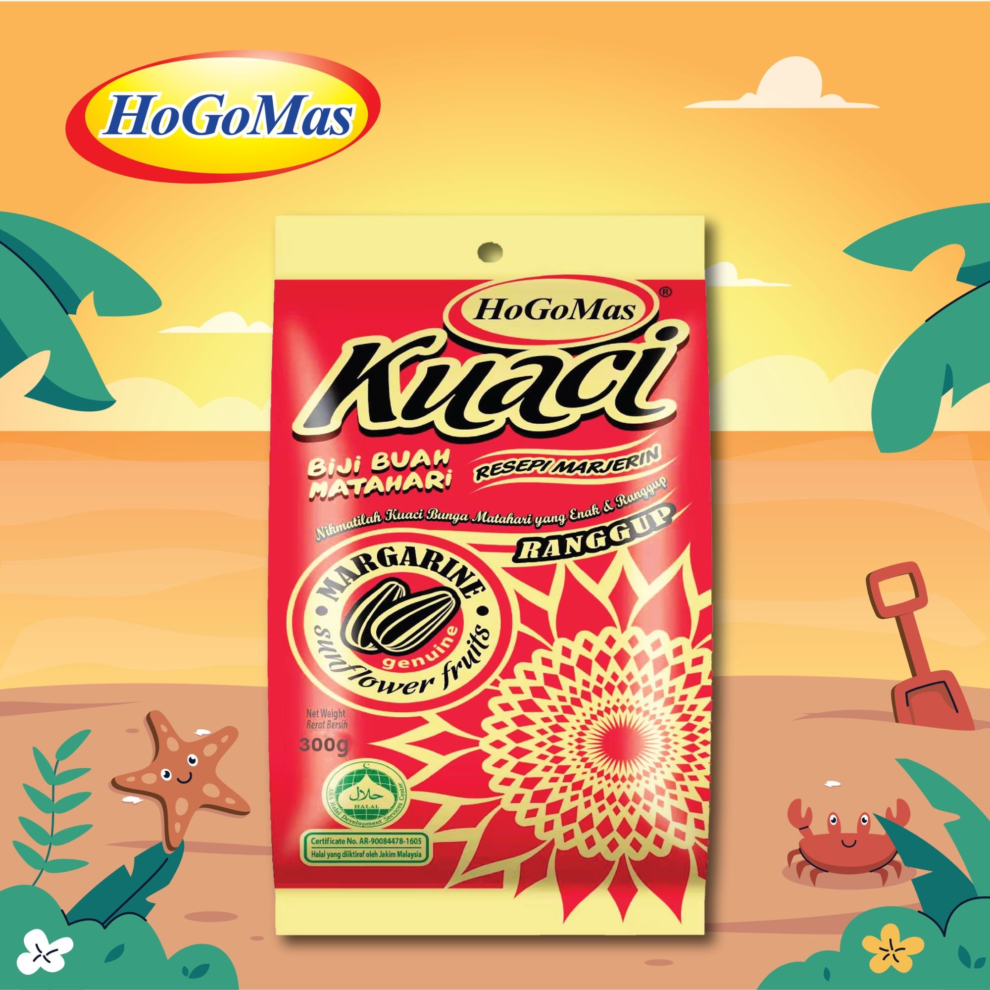 SUNFLOWER SEEDS (KUACI) 300G image