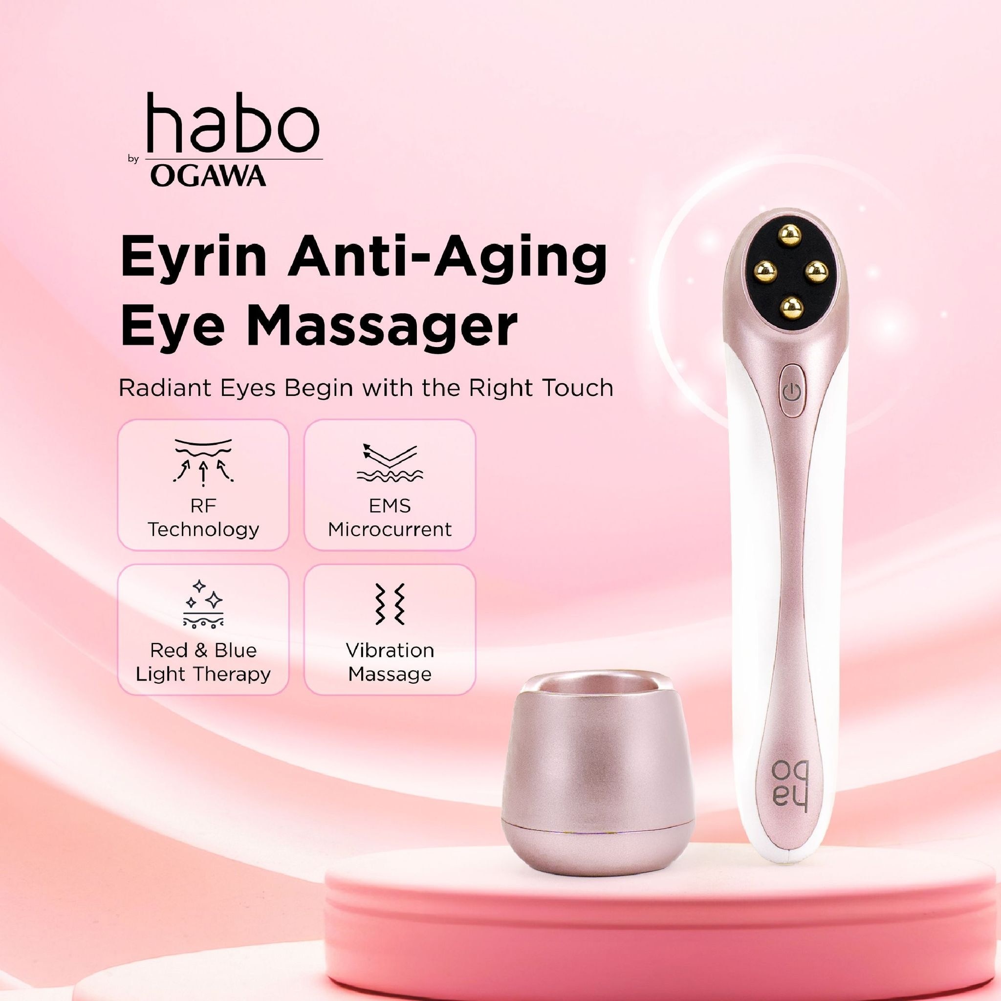 Habo by Ogawa Eyrin Anti-Aging Eye Massager