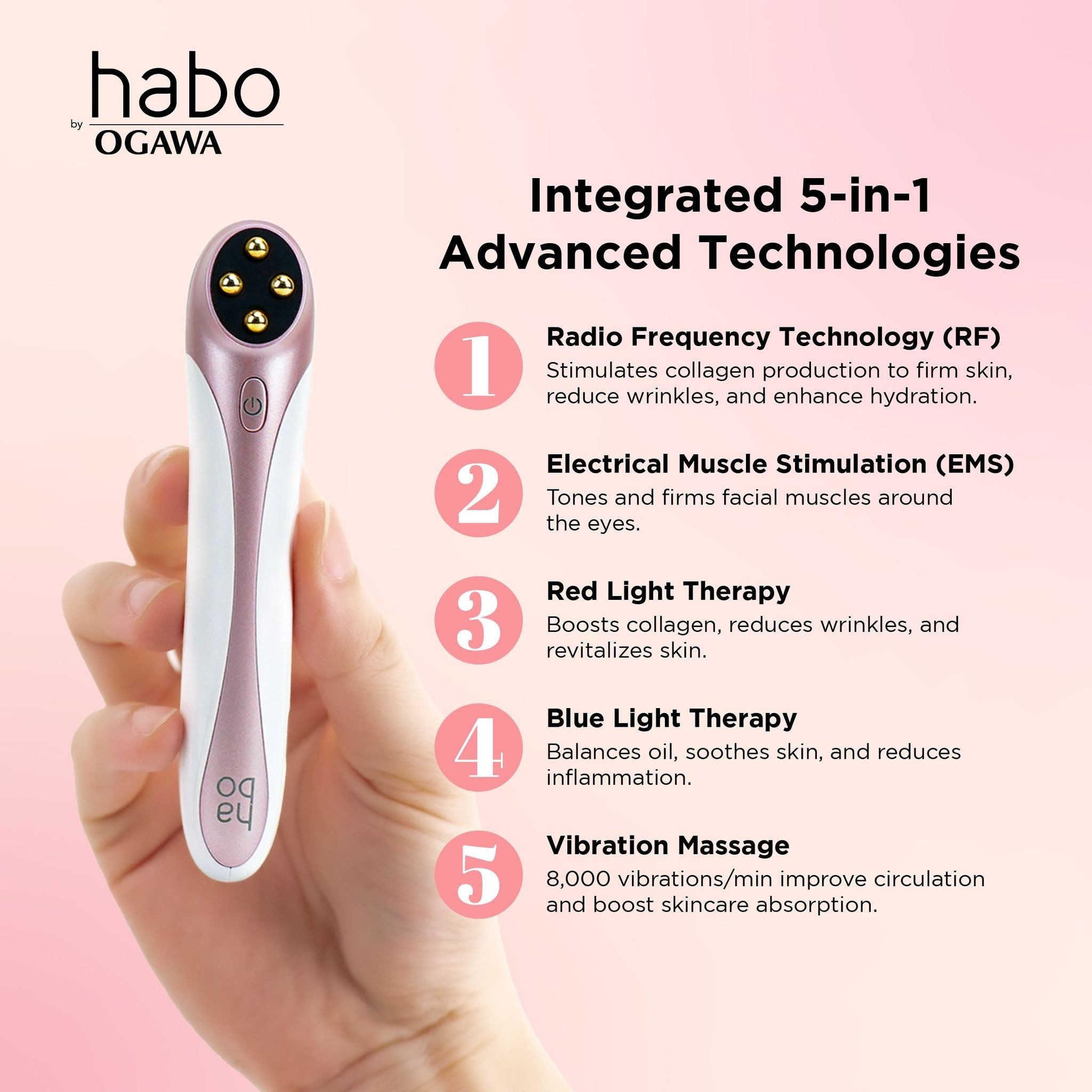 Habo by Ogawa Eyrin Anti-Aging Eye Massager
