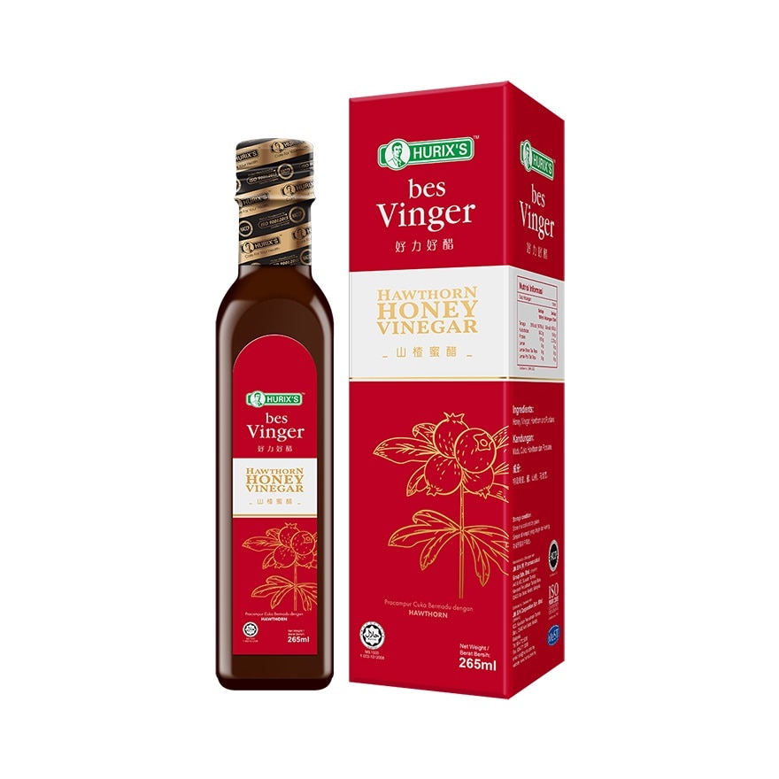 HURIX'S HAWTHORN HONEY VINEGAR 265ML