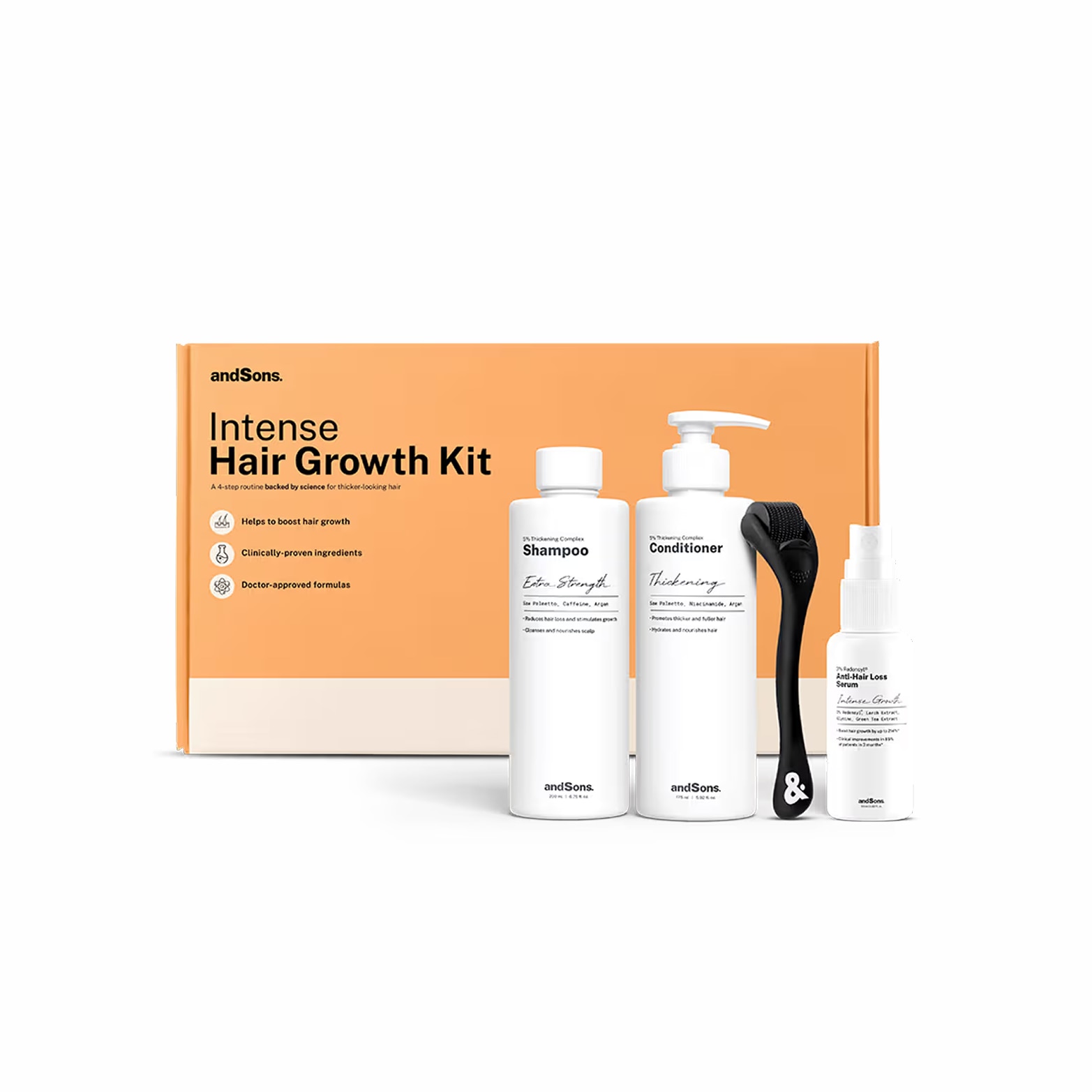 Intense Hair Growth Kit 4Pcs