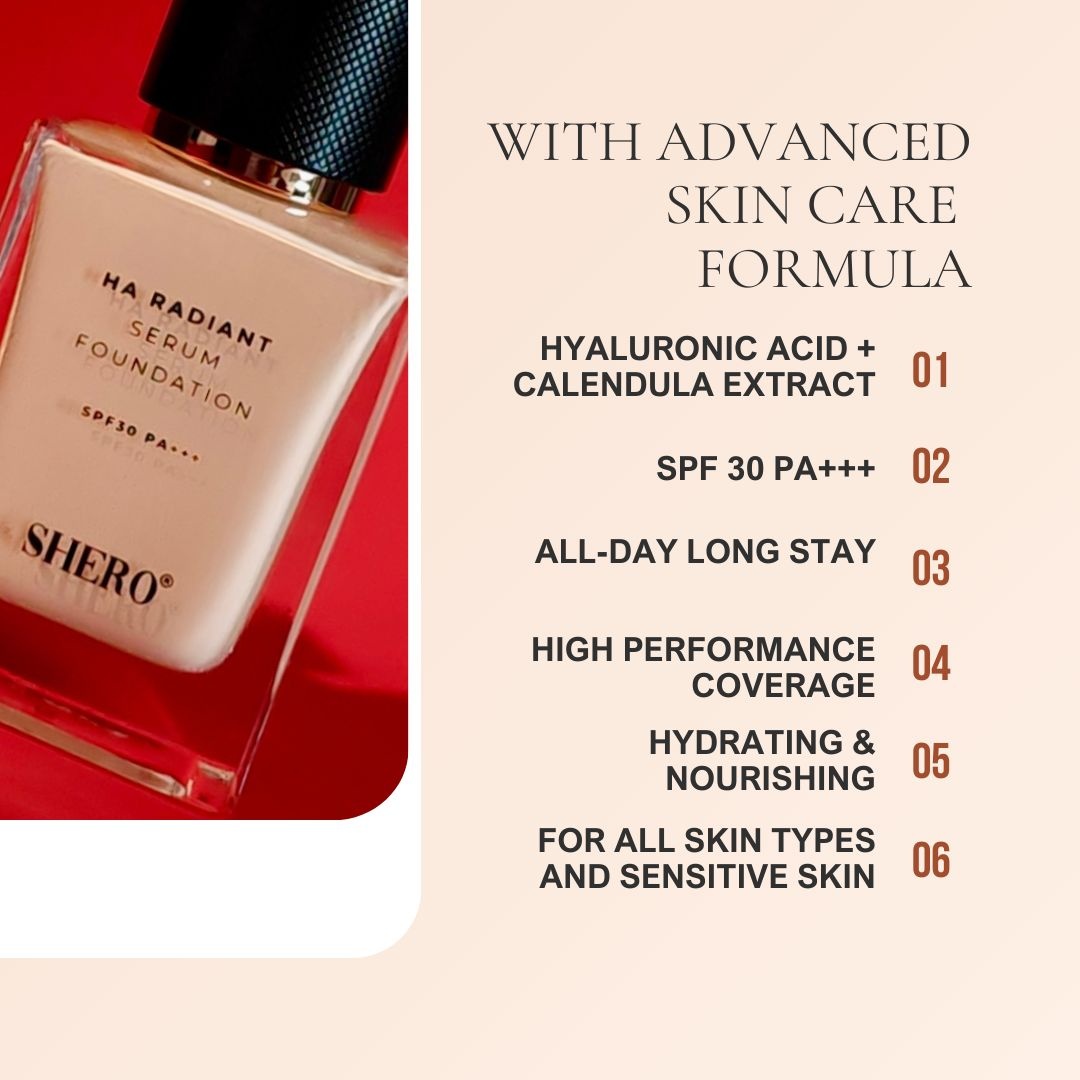 Shero HA Radiant Serum Foundation 02 Natural