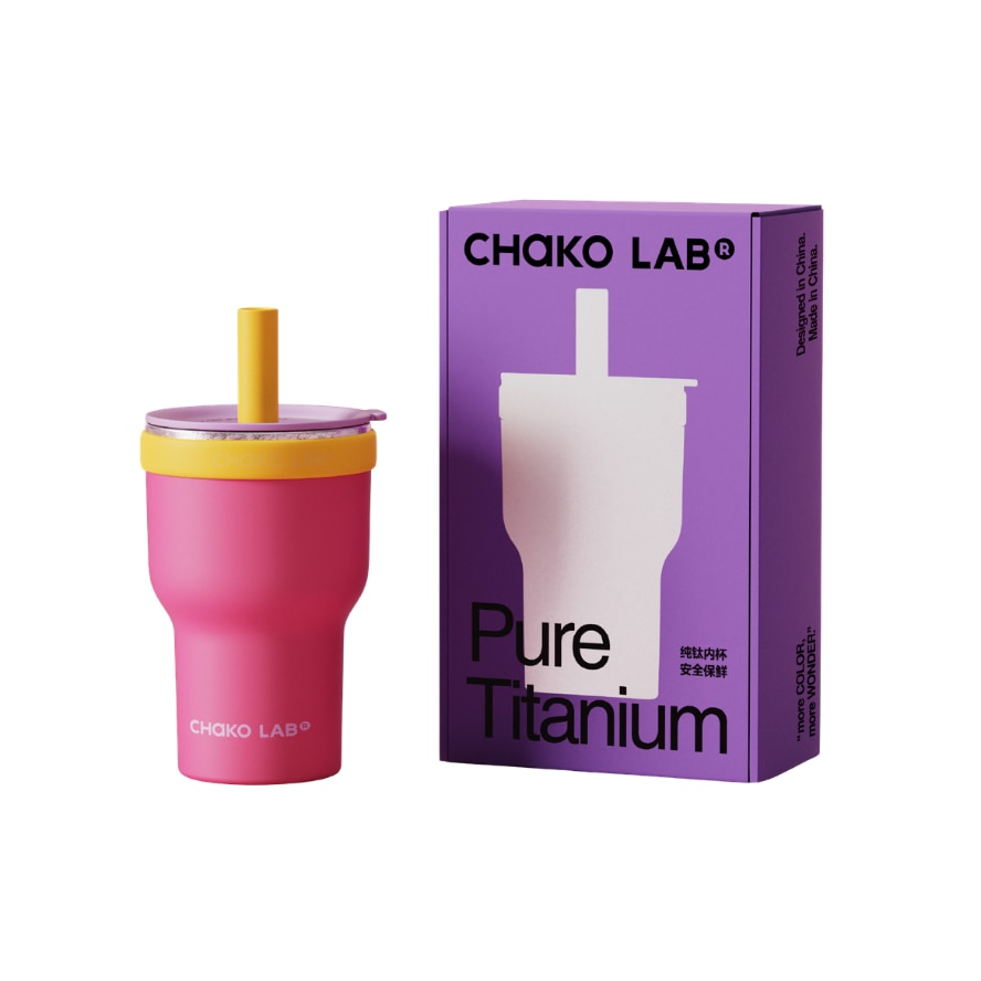 Chako Lab Pang Pang Cup (Titanium) - Peachy Pink
