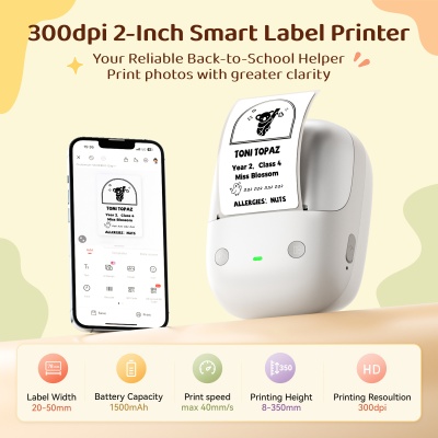 NIIMBOT NIIMBOT B2 Pro Bluetooth Thermal Label Printer – Wireless Portable Sticker Maker