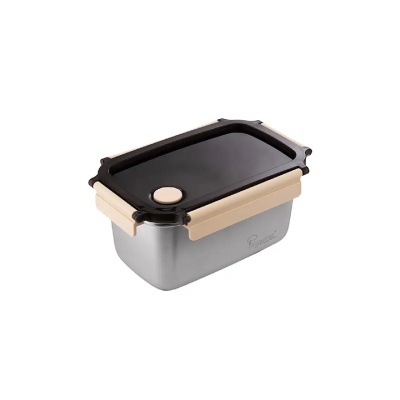 LA GOURMET - La gourmet INOX304 Stainless Steel Lunch Box 1.3L - Cream