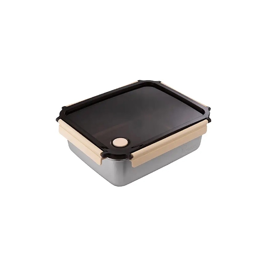 La gourmet INOX304 Stainless Steel Lunch Box 2.3L - Cream