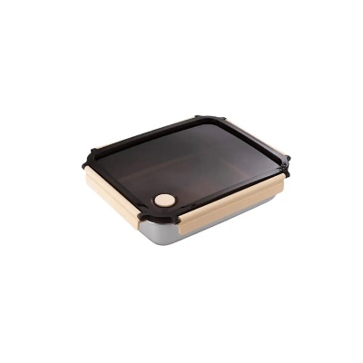 LA GOURMET - La gourmet INOX304 Stainless Steel Lunch Box 1.6L - Cream