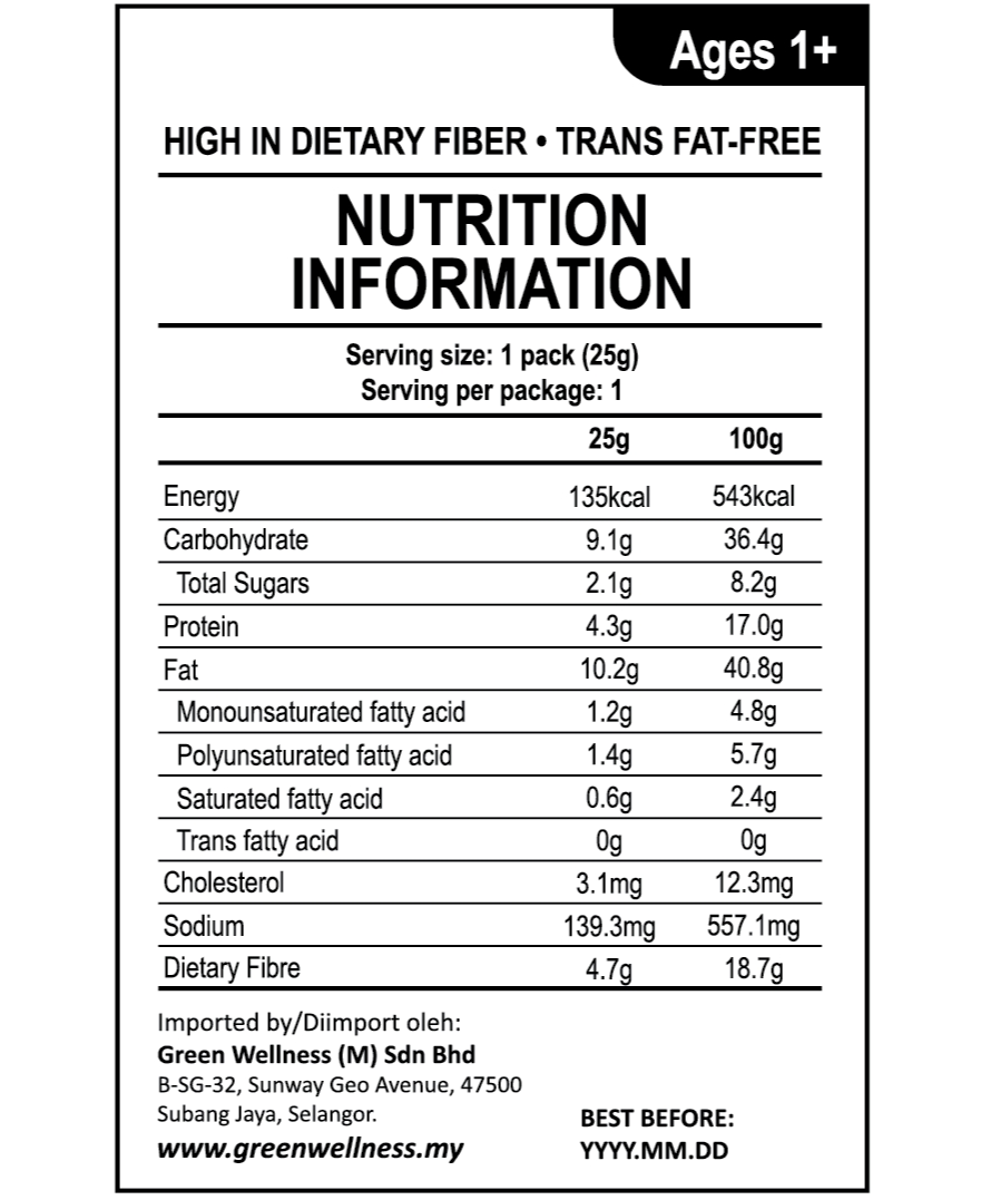 It's GIM mini Seaweed Flakes 25g