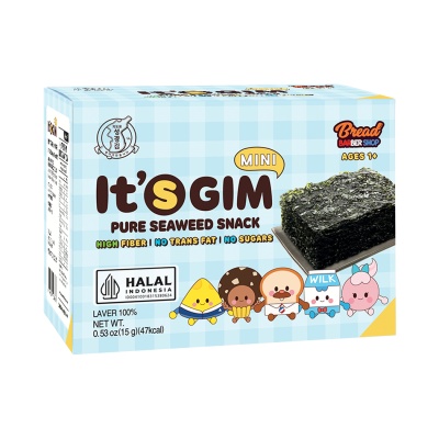 IT'S GIM MINI - It's GIM mini Seaweed Snack - Pure 15g