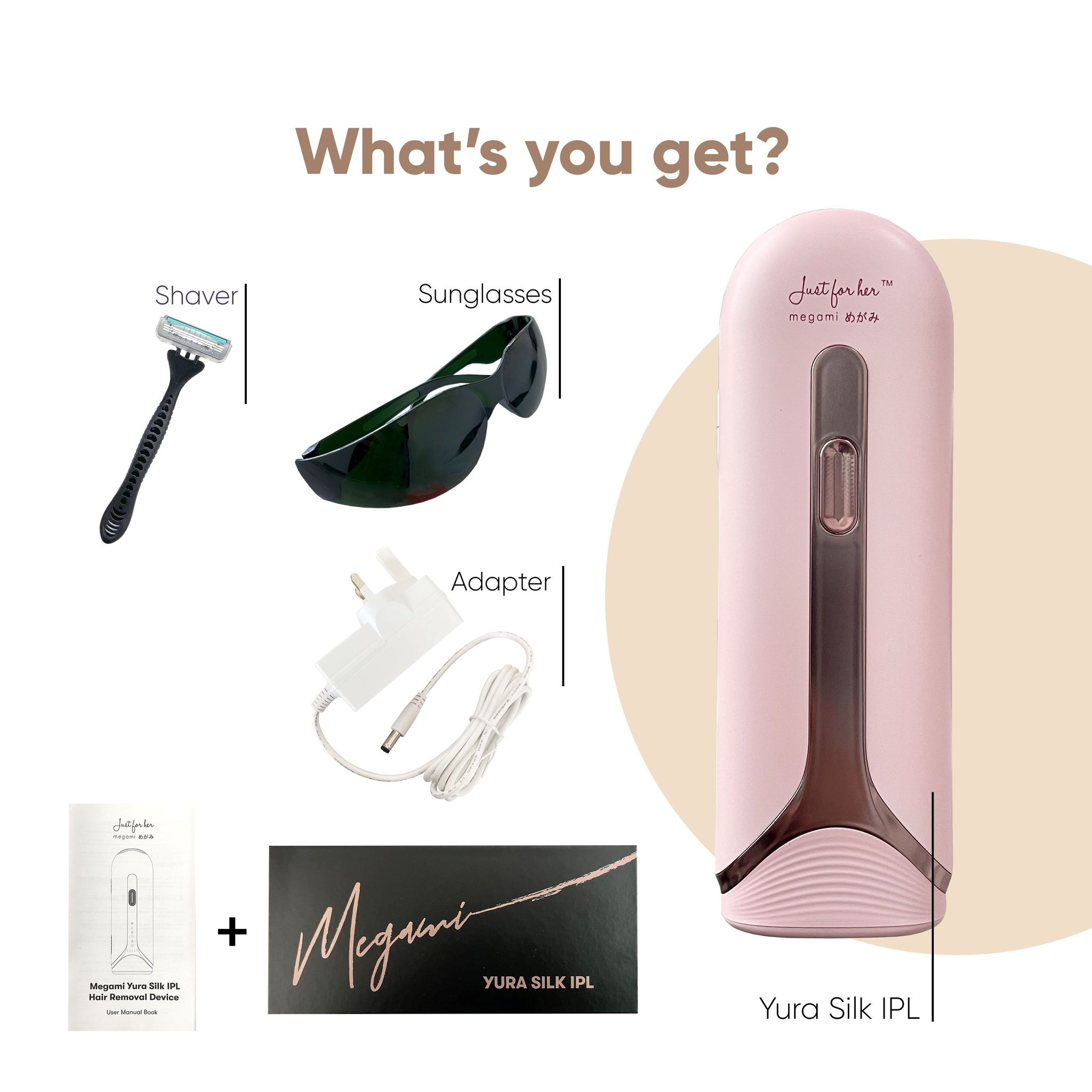 Megami® Yura Silk IPL Hair Removal Device image