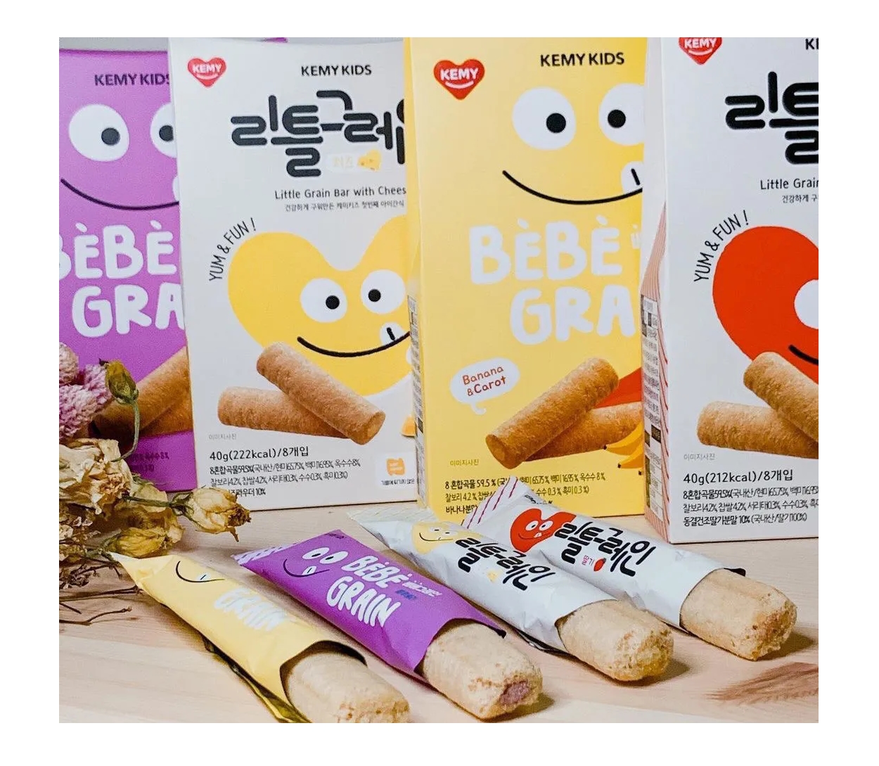 KEMY Kids Bebe Grain (Banana & Carrot) 40g