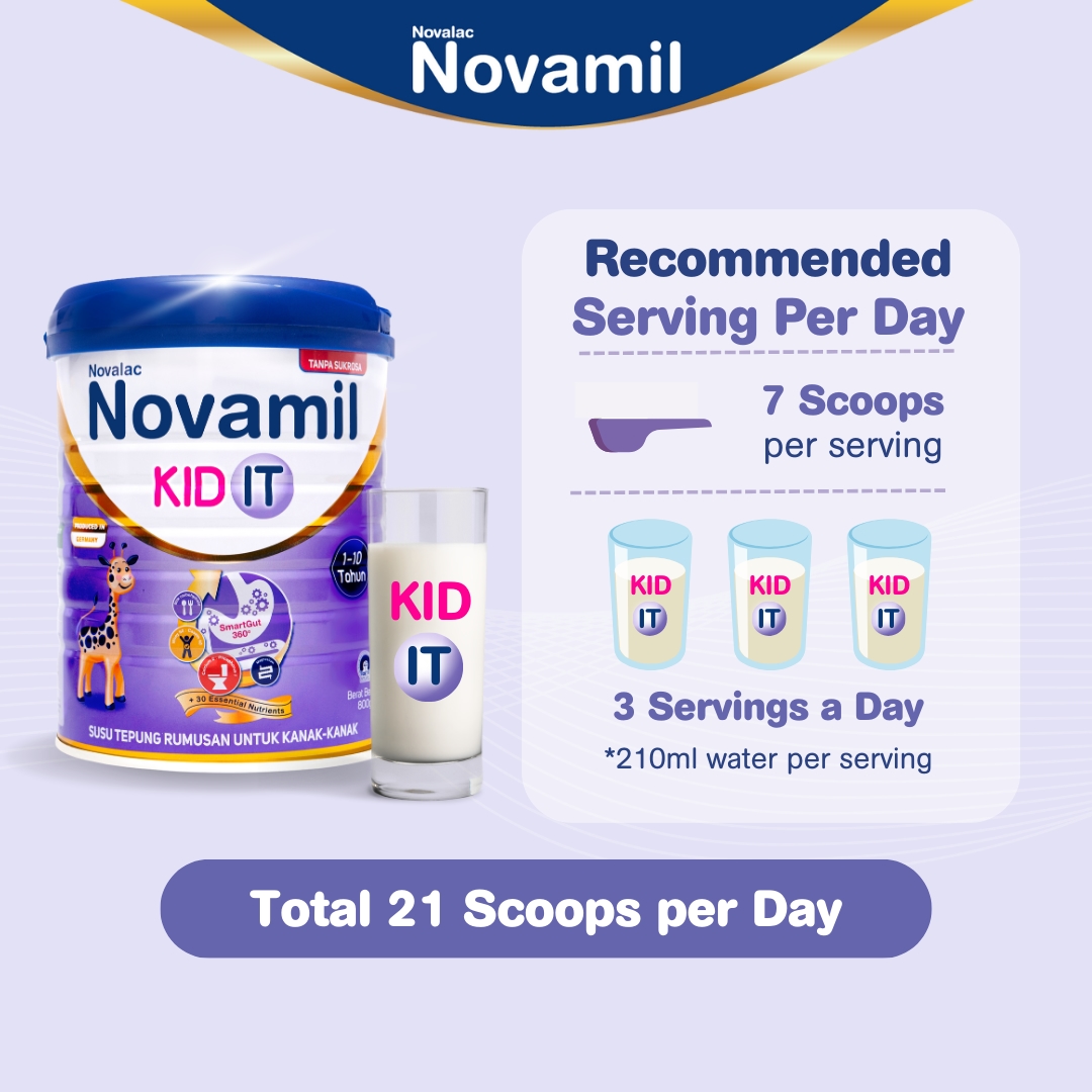 Novamil KID IT for Constipation Relief (1-10 Years) 800g