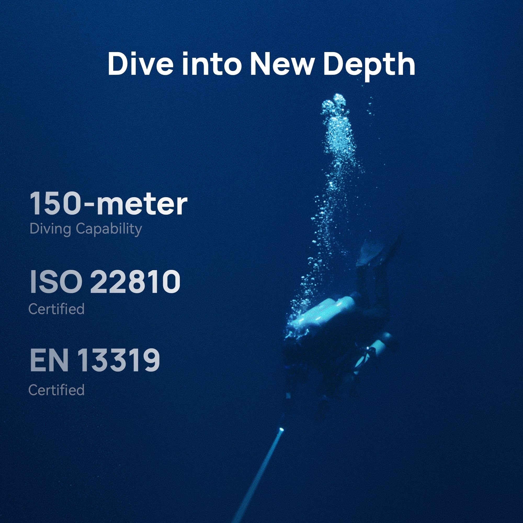 HUAWEI Ultimate 2 Smartwatch Black, Ultra Reliable Liquid Metal, 150M Diving, Sonar-based Underwater Communication, Multi-sensing X-TAP