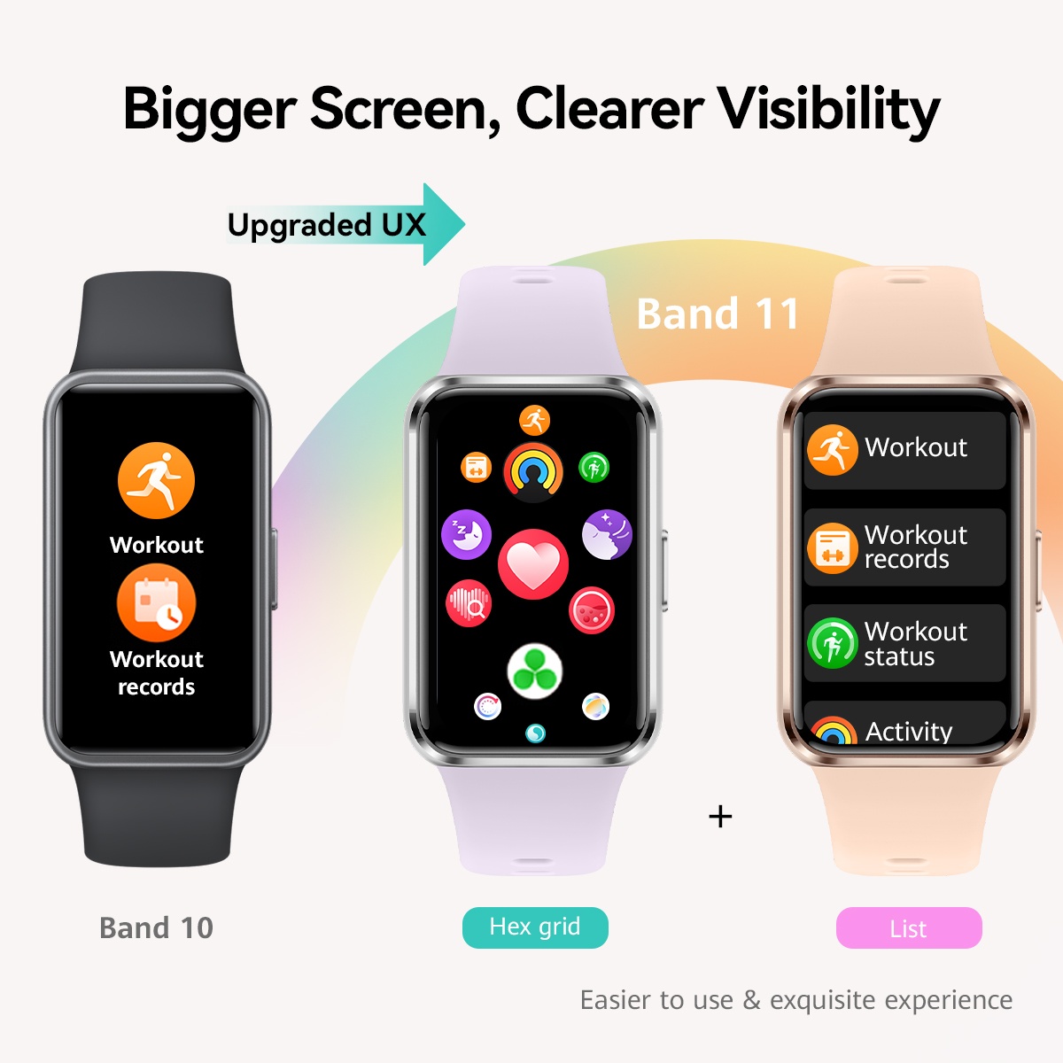 HUAWEI Band 11 White Aluminium, 1.62″ AMOLED Display, Enhanced Sleep Tracking*, Heart Health Management, TNG