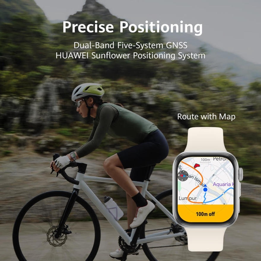 HUAWEI WATCH FIT 4 White, Pro-Level Outdoor Sports**, ECG**, Up to 10-day Battery Life