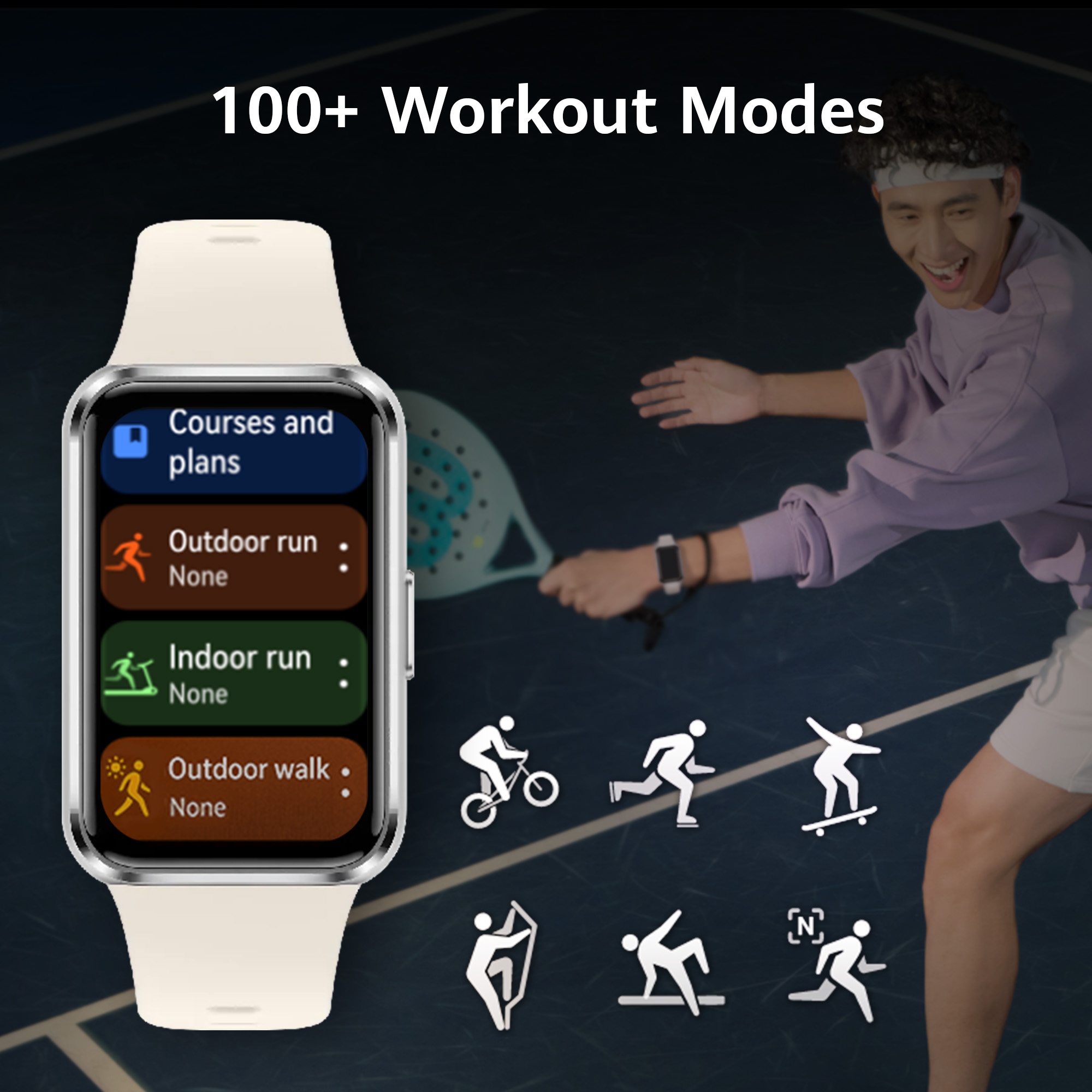 HUAWEI Band 11 Black Aluminium, 1.62″ AMOLED Display, Enhanced Sleep Tracking*, Heart Health Management, TNG