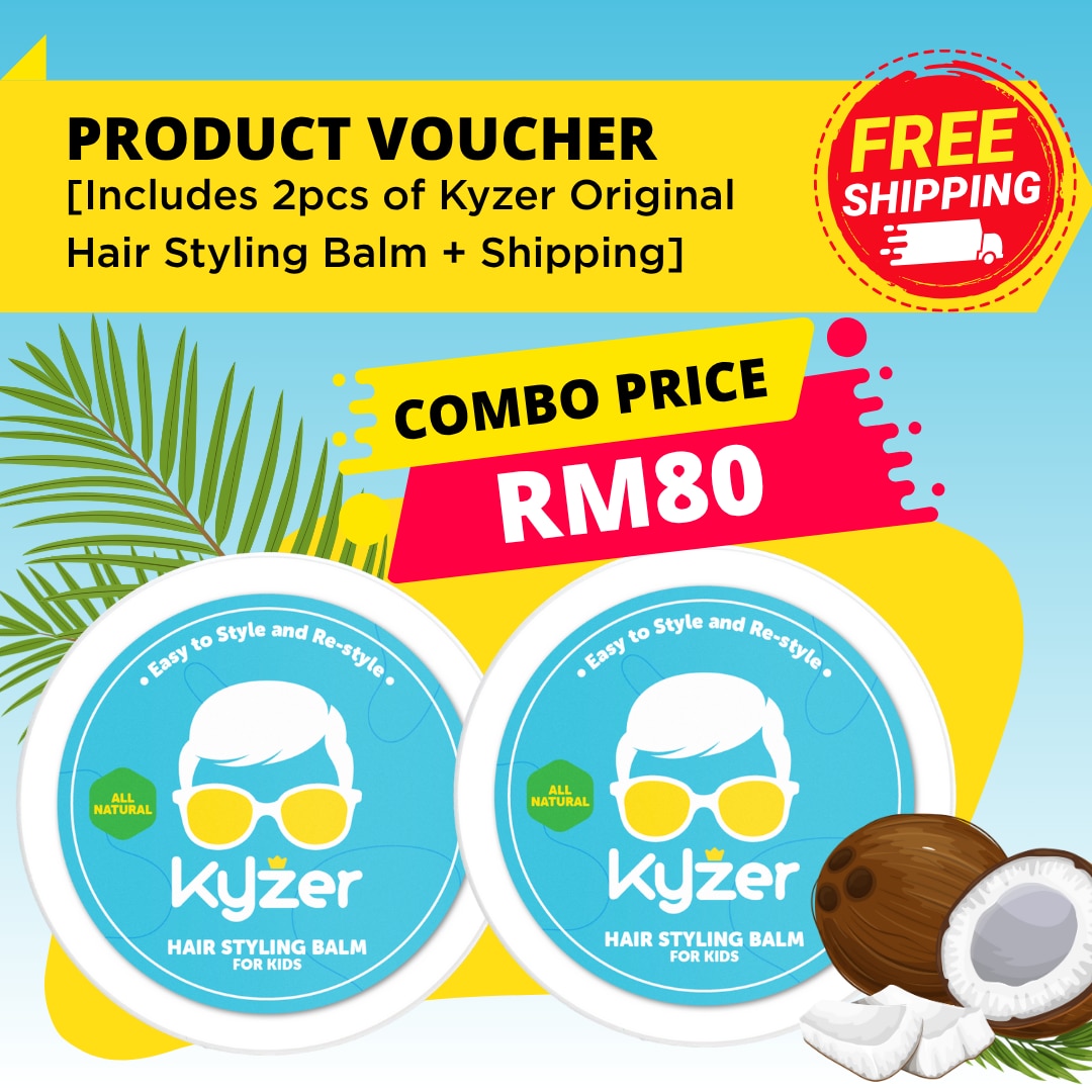 KYZER Hair Styling Balm Combo 2x50g Voucher