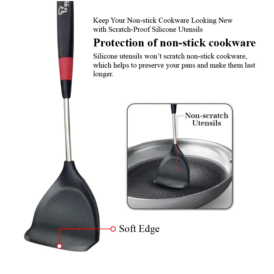 La gourmet Silicone Turner image