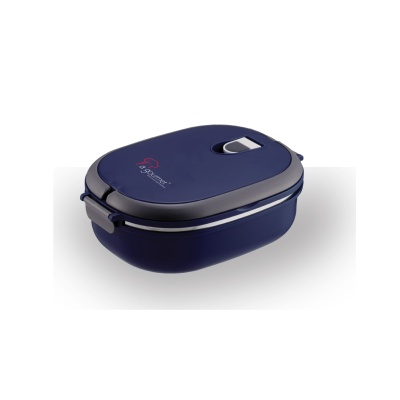 LA GOURMET - La gourmet 3R Pac2Go 0.9L Rectangular Lunch Box - Blue
