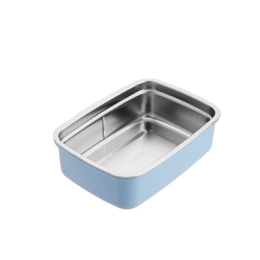 La gourmet 3R Pac2Go Sassy 800ml Rectangular Lunch Box with 304 Stainless Steel Insert  image