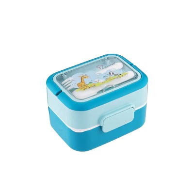 LA GOURMET - La gourmet Ray Of Hope 1200ml Plastic 2 Tier Tiffin Carrier
