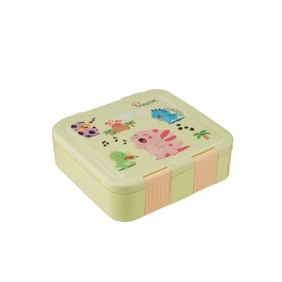 LA GOURMET - La gourmet Sassy Kids 1000ml 3 Compartment Lunch Box - Dinasour