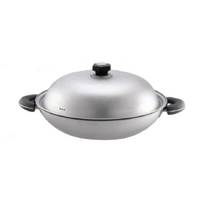 LA GOURMET - La gourmet Elite 40cm Wok 5ply 18/10 Stainless Steel Wok with Induction, 8L image