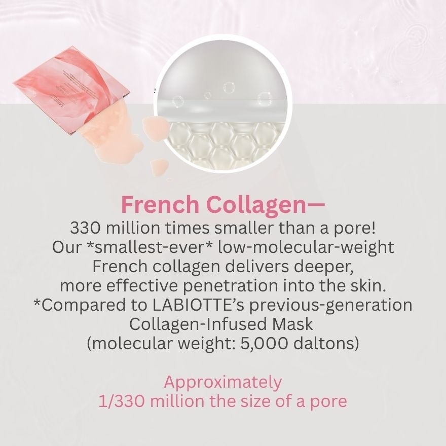 Labiotte prestige collagen double fit mask 30g x 10ea
