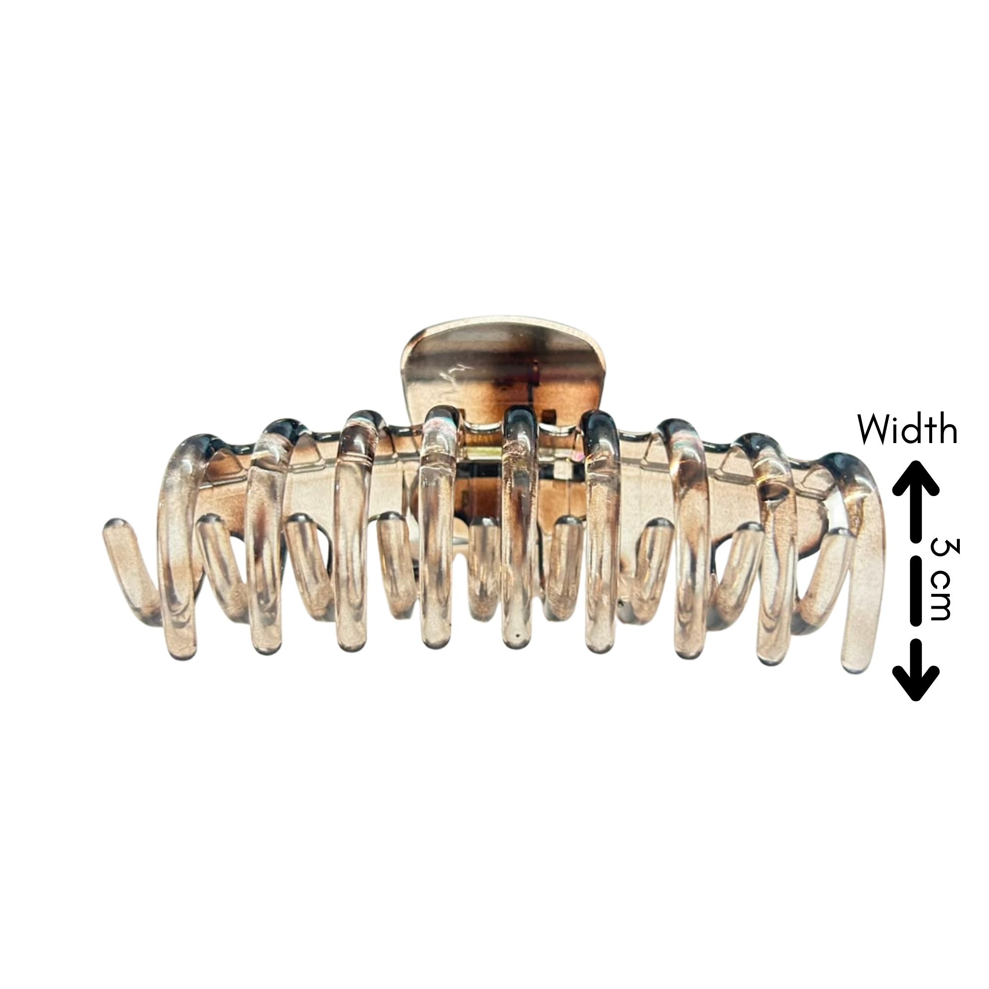 #AJC-0306 HAIR CLAW DARK COLOUR 11CM