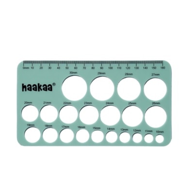 HAAKAA - Haakaa Silicone Nipple Ruler for Breastfeeding tape measurement sizes 10mm to 30mm