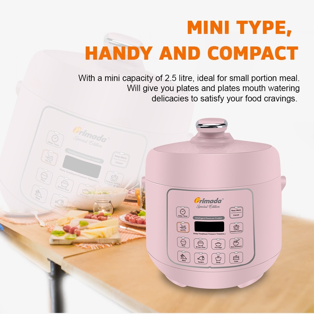 Special Edition Intelligent Pressure Cooker MPC2550 Light Pink