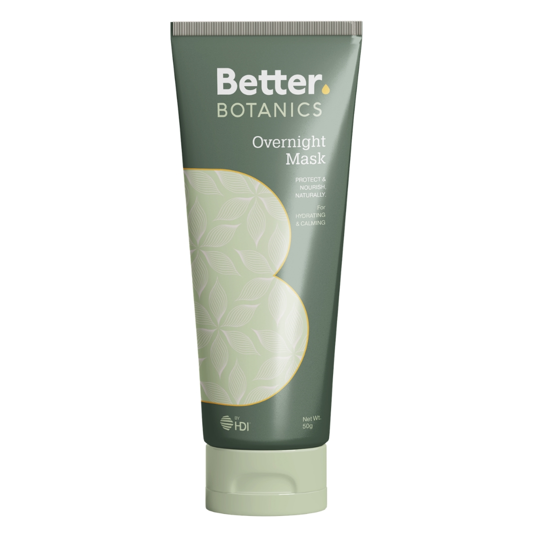 Better Botanics™ Overnight Mask - Keeps Skin Smooth & Hydrated Naturally (50g)