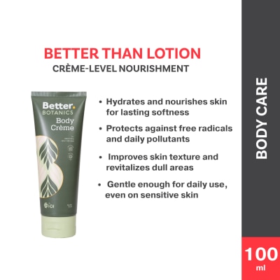 HDI - Better Botanics™ Body Crème - Infused with Propoelix, Honey and 7 Botanical extracts - Better than Lotion - 100ml