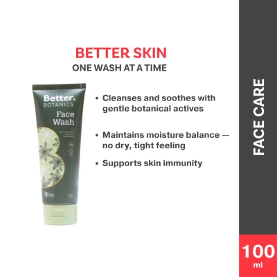 HDI - Better Botanics™ Face Wash - Deep Cleansing - Smooth & Nourished Skin - Strengthened Skin Barrier - 100ml