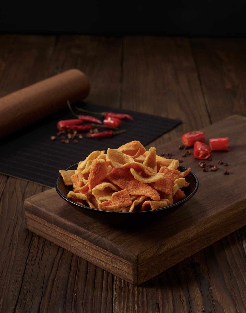 Crusty's Mala Crispy Crab Chips 80g image